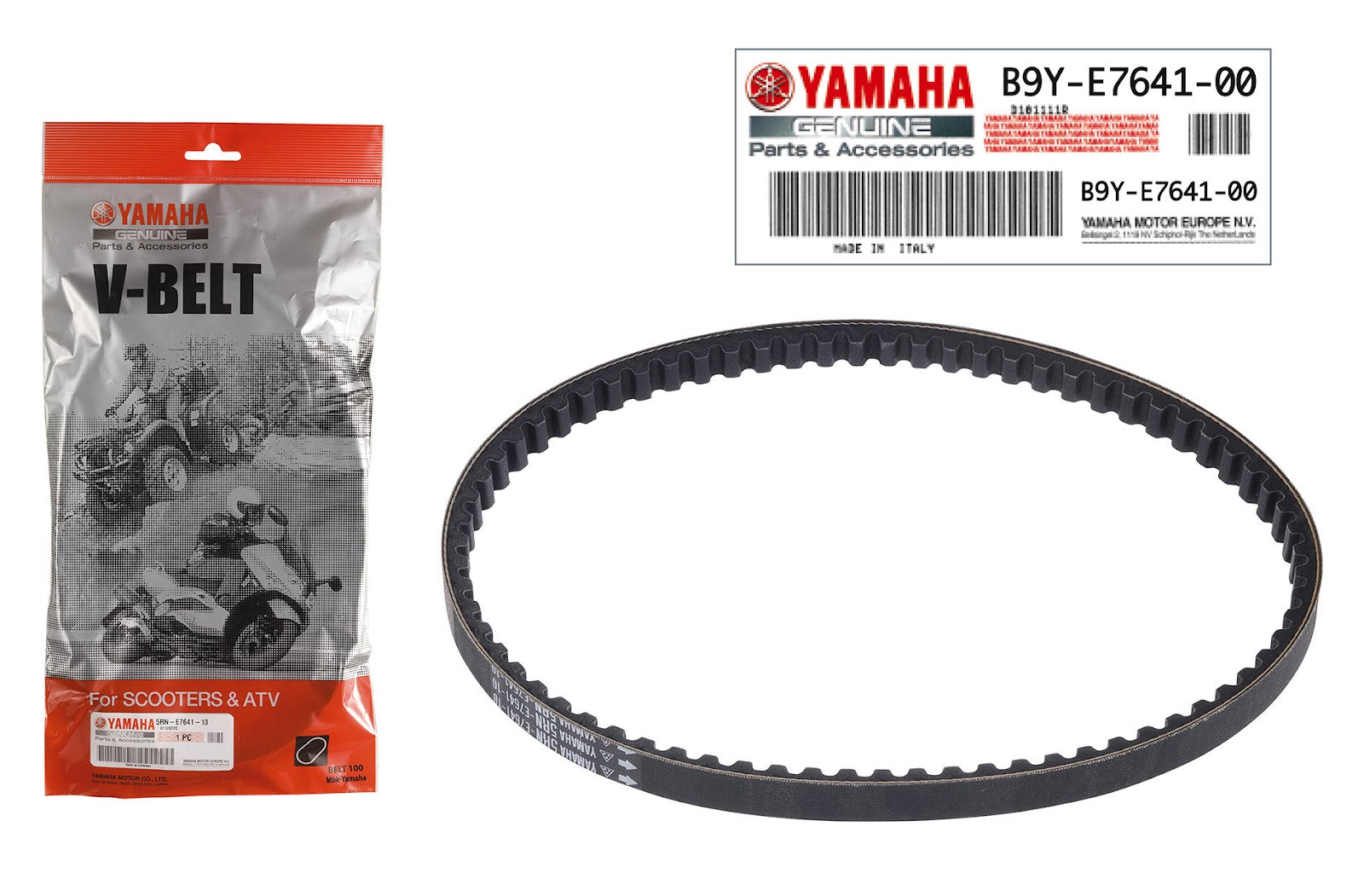 Cinghia X-Max 125 IE EU5/EU5+ (B9Y-E7641-00) ('21/'26) YAMAHA 2021-2026 BELT 156