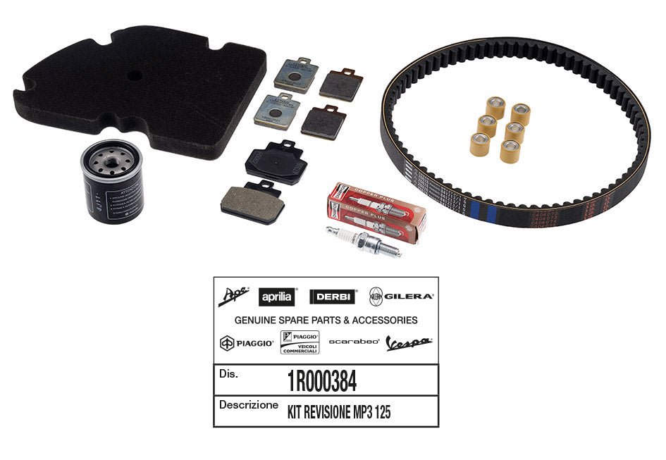 Kit revisione MP3 125 ('07/'08) Piaggio 2007-2008 1R000384