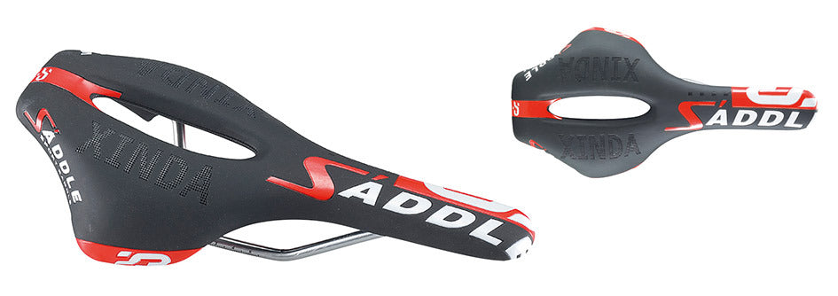 Sella sport nera/rossa X4 700156