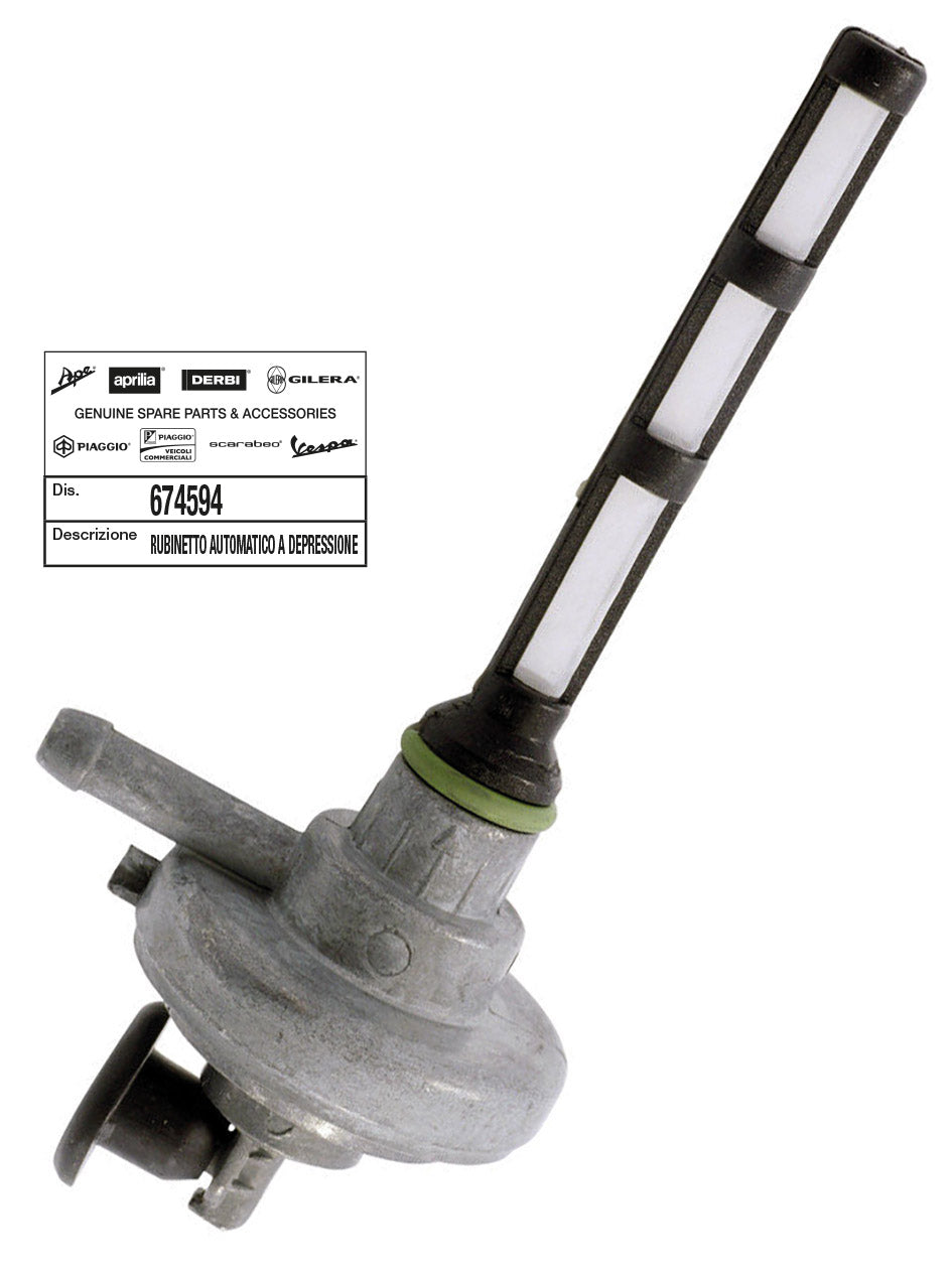 Rubinetto benzina Aprilia, Derbi, Piaggio 50/125 GILERA PEUGEOT VESPA 674594