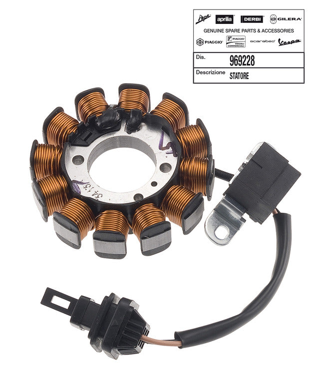 Statore Piaggio Fly, Zip 50 4T APRILIA DERBI VESPA SCARABEO 50 FLY 50 969228
