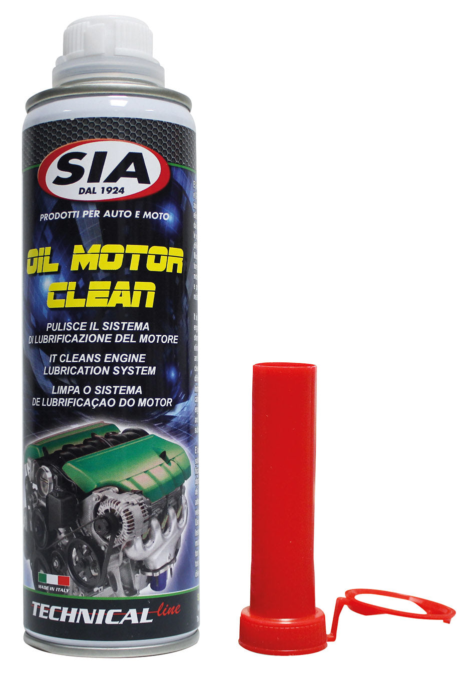 Pulitore sistema di lubrificazione del motore spray 250ml Sia 155034