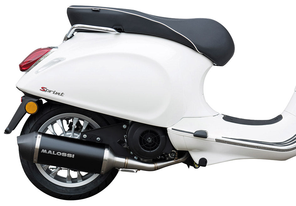 Marmitta Rx Black Vespa Primavera, Sprint 125 iGet E4 ('16/'20) Malossi 3217684