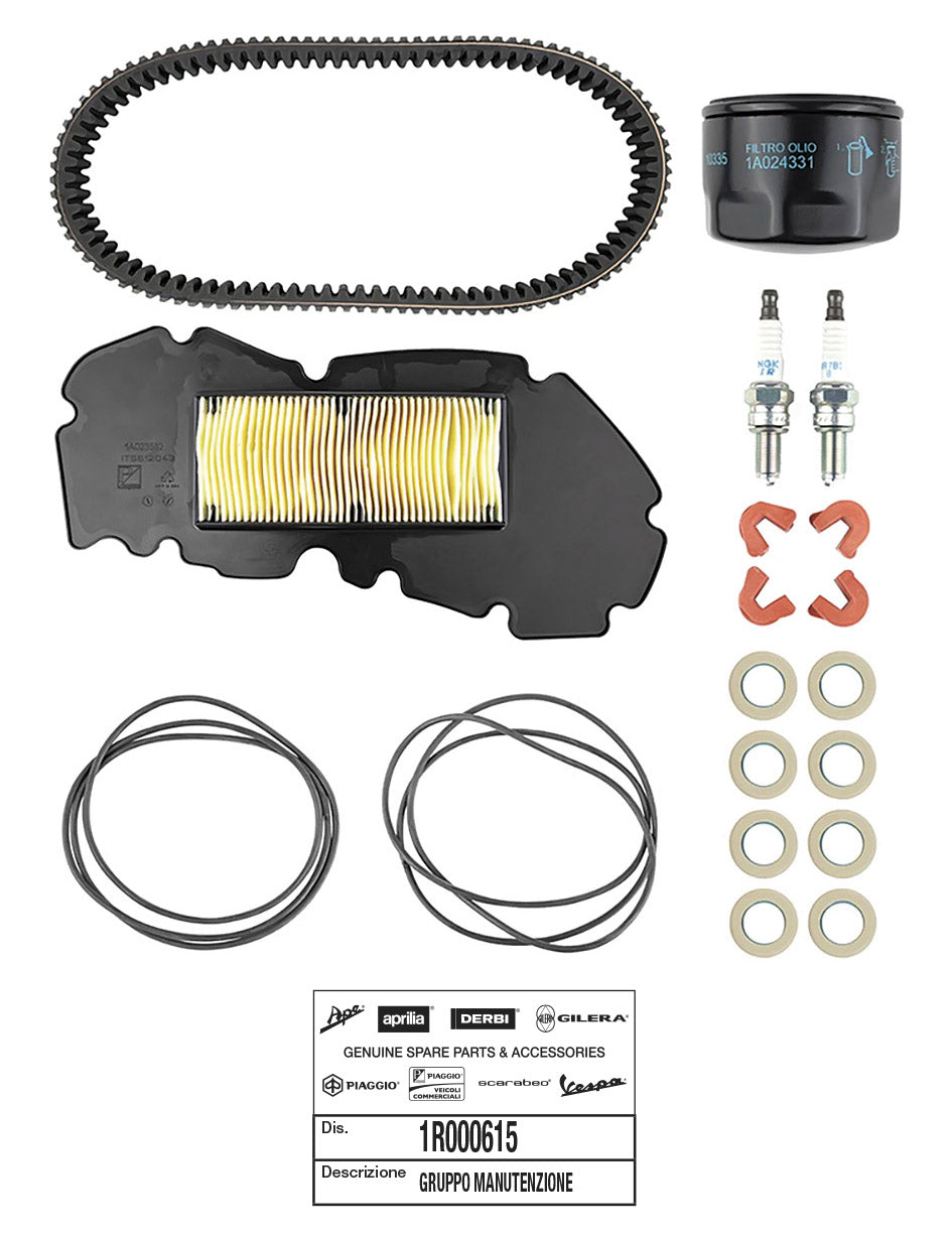 Kit revisione Piaggio MP3 530 E5/E5+ ('22/'25) 2022-2025 1R000615