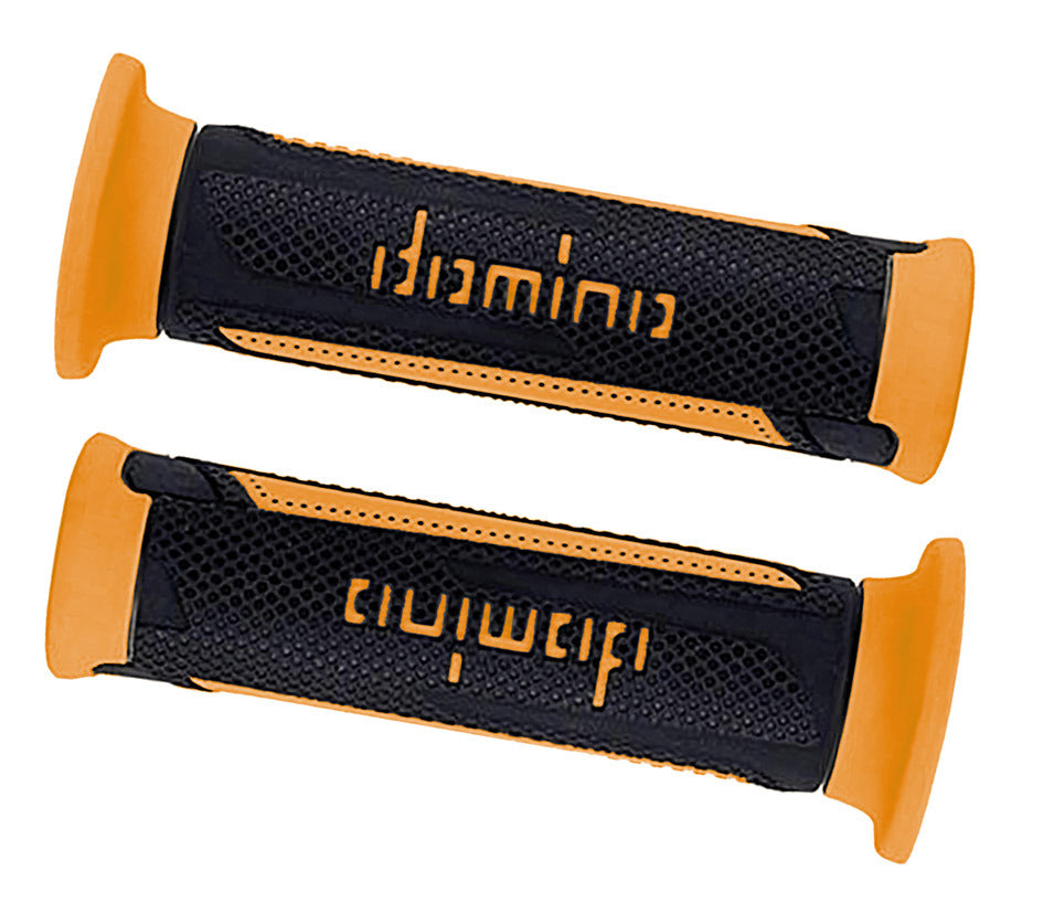 Manopole Domino A350 nero/arancio GRIPS 059