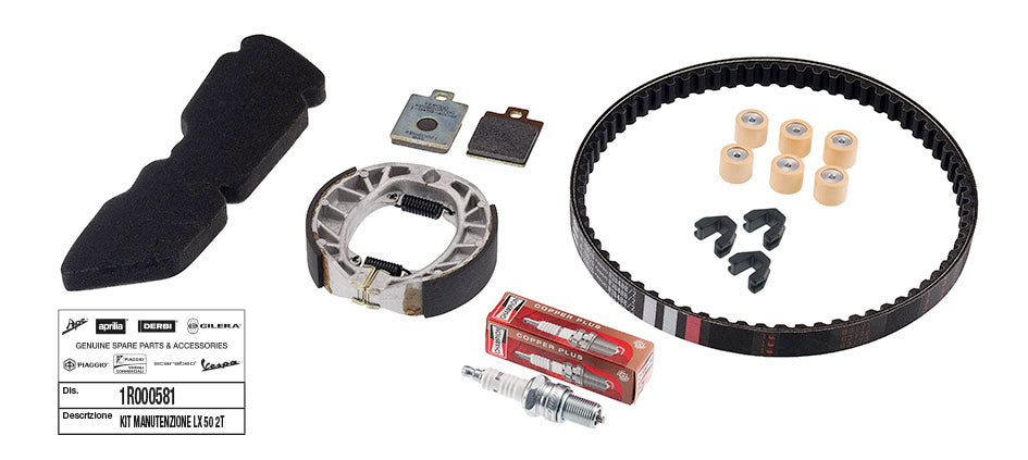 Kit revisione Vespa LX 50 2T ('05/'13) Piaggio 2005-2013 1R000581