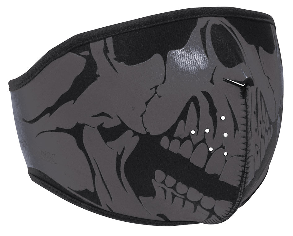 Maschera teschio grigia Hawk 502041.G