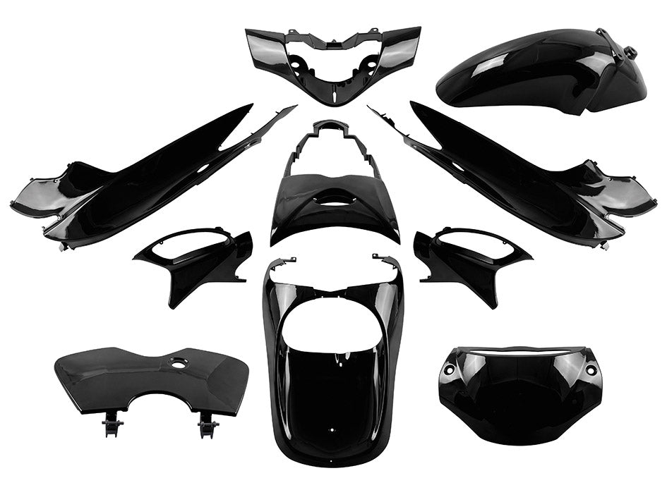 Kit carene nere Honda SH 125/150IE ('05/'08) (10 pz.) T4Tune SH 150 362150
