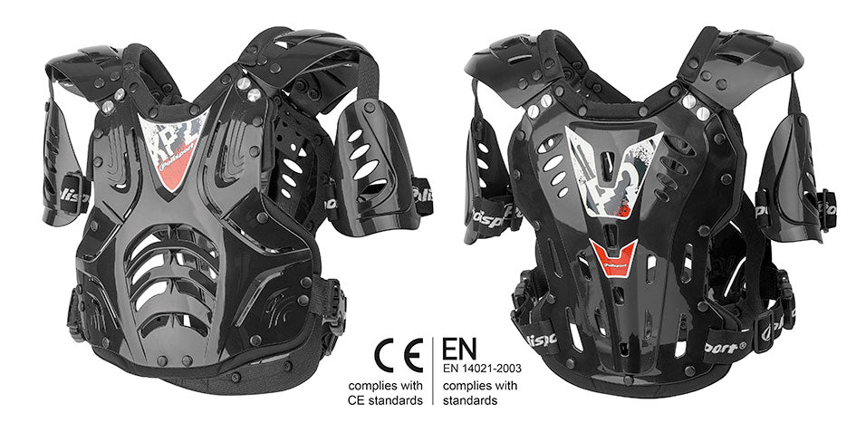Pettorina Polisport XP2 adult nera 502066