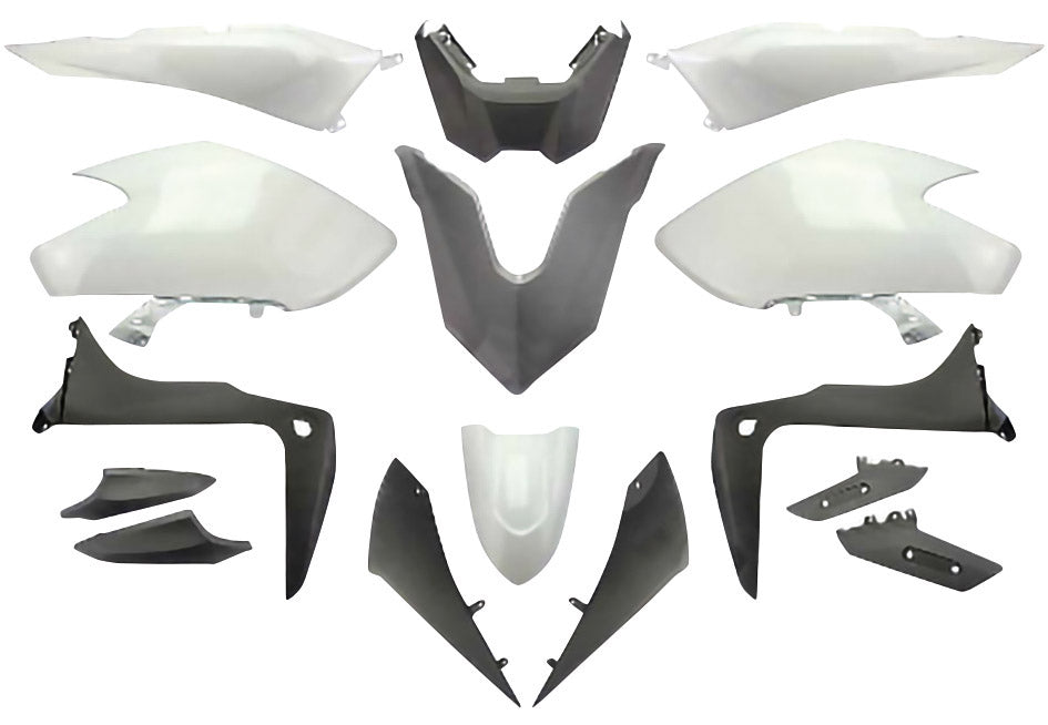 Kit carene bianche T-Max 530 ('17/'19) (15 pz.) T4Tune YAMAHA 2017-2019 363135
