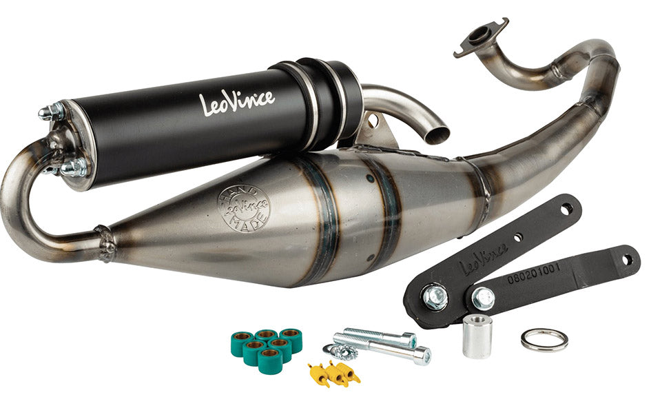 Marmitta LeoVince TT (Full System) Black Edit. Ludix Blaster, Jet 4059B LEO