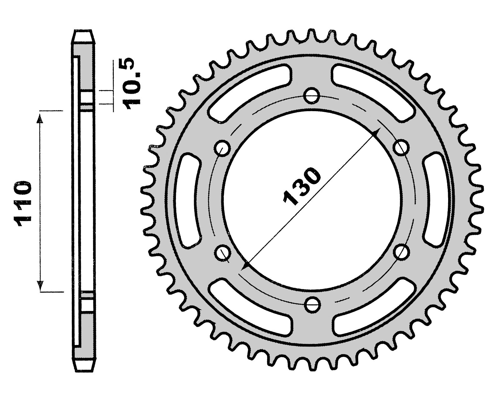 Corona catena 530 Z=46 PBR 241 Z46
