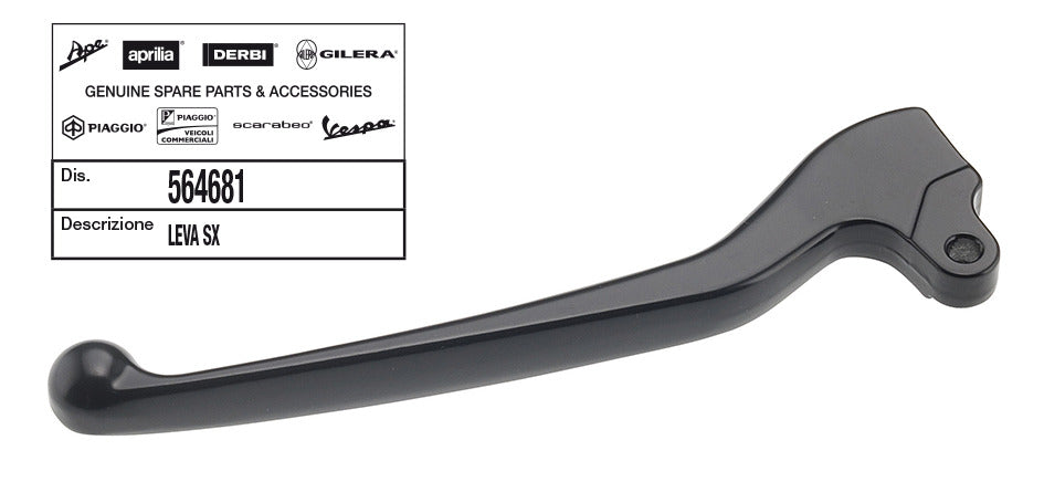 Leva freno SX Piaggio Typhoon 50/125 APRILIA DERBI SPORTCITY ONE 50 SR 50 564681