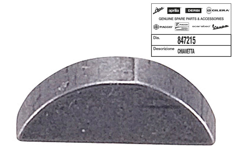 Chiavetta volano Derbi Piaggio APRILIA GILERA RS 50 RS4 50 RX 50 SX 50 847215
