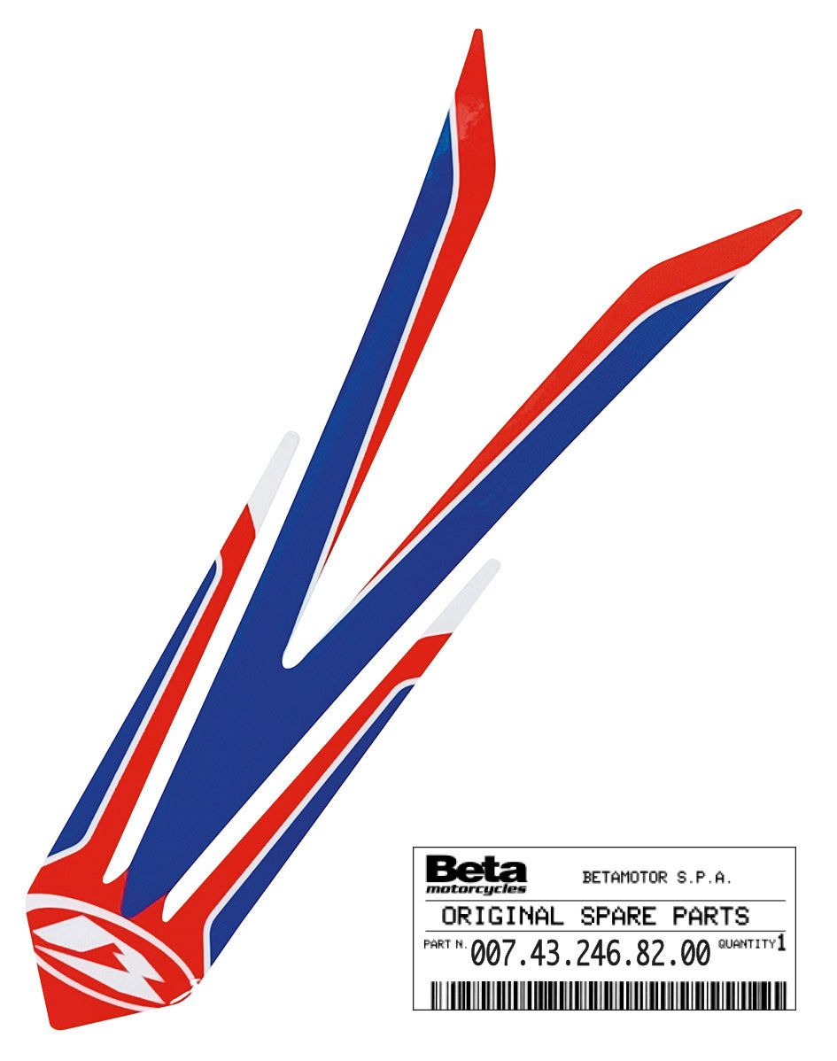 Adesivo parafango anteriore Beta Evo 2T Factory 2023 310208