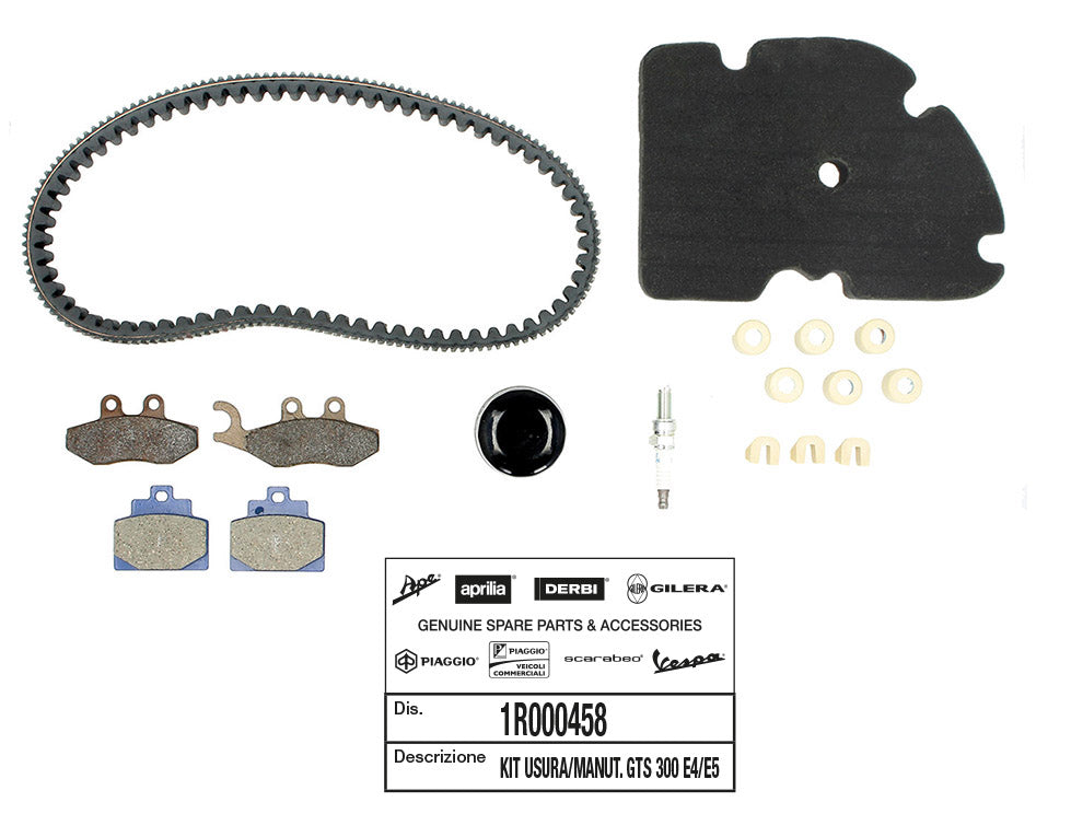 Kit revisione Vespa GTS HPE 300 E4/E5 ('18/'21) Piaggio GTS 300 1R000458