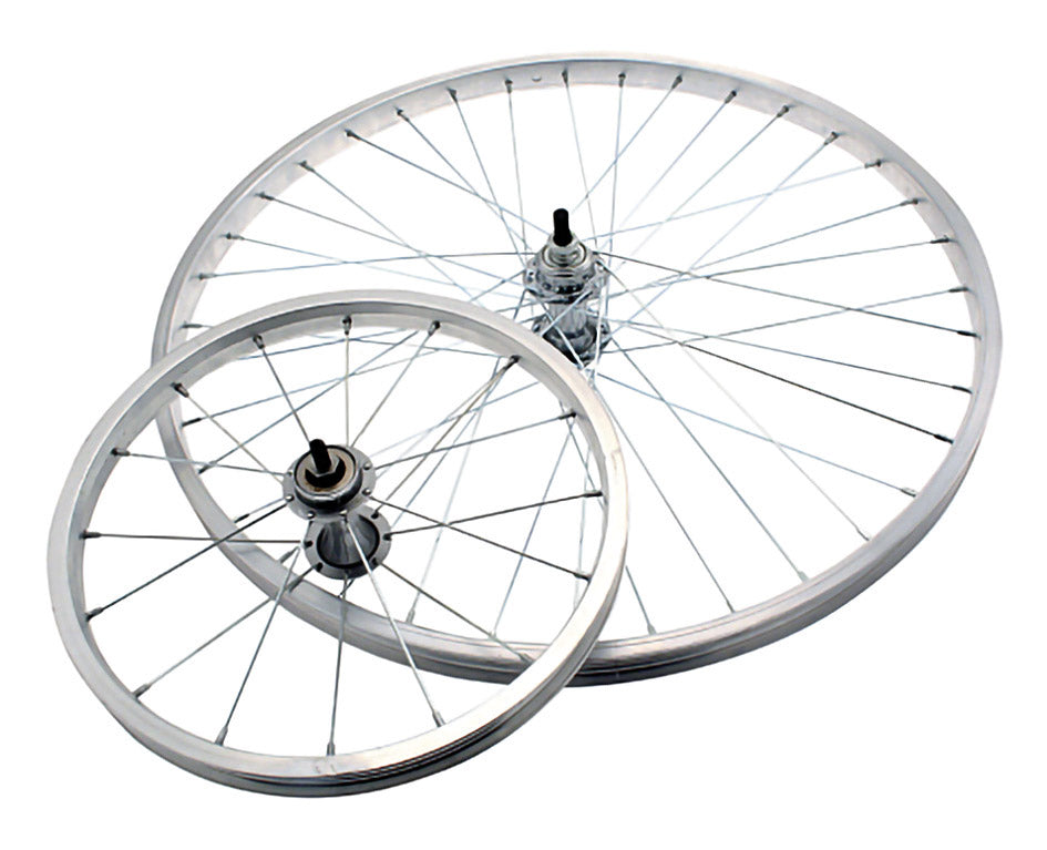 Ruota post. a filetto City 28X5/8 Alu blocc. rapido 7/8 v. 36 raggi X4 700263