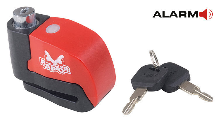 Blocca disco Ø 6 con allarme Raptor 190101