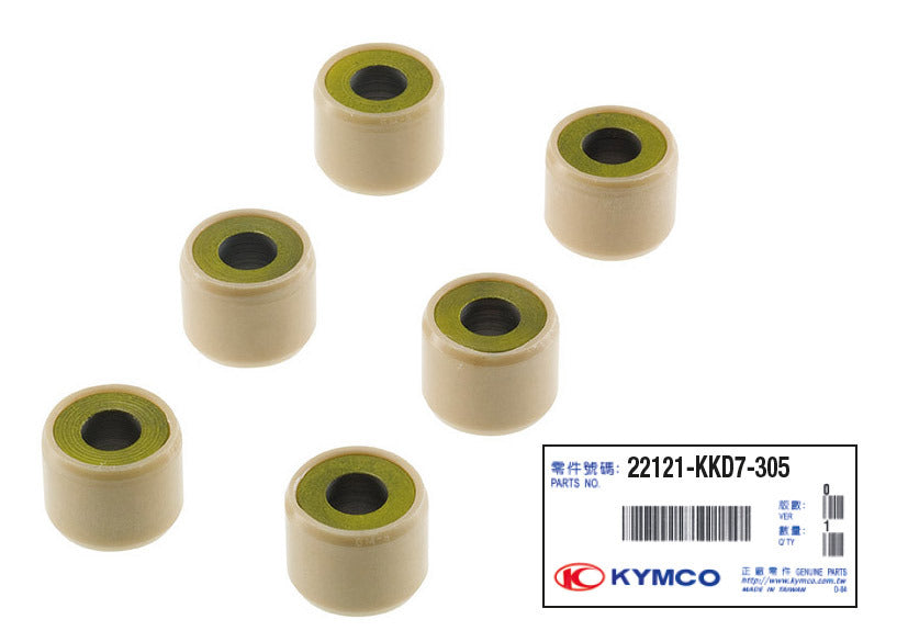 Massette Ø 18x14 gr. 14,0 Kymco 125 HONDA KAWASAKI MALAGUTI PEUGEOT SYM 1814