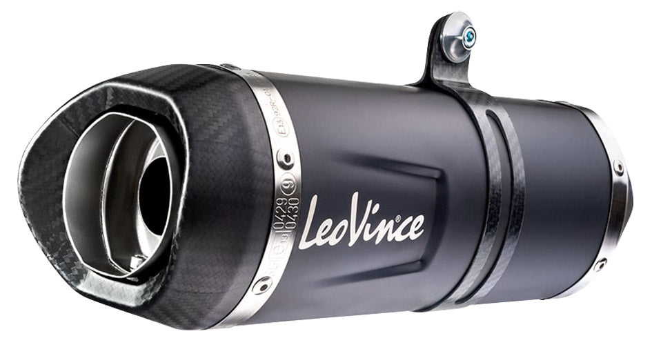 Marmitta LeoVince LV One Evo Black CF Moto 800MT Sport/Tour. E5 14414EB LEO
