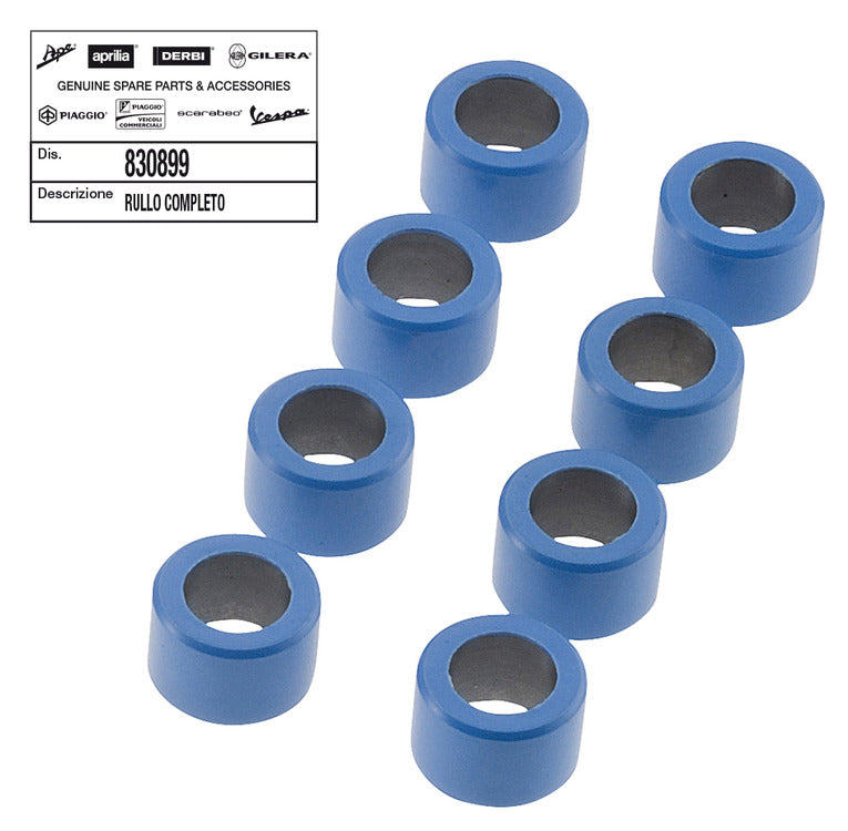 Massette Ø 25x17 gr. 21,4 Piaggio MP3 400 APRILIA GILERA MALAGUTI PEUGEOT 830899