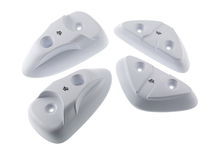 Set di 4 protezioni per Stunt, Slider bianche T4Tune MBK YAMAHA STUNT 50 360017