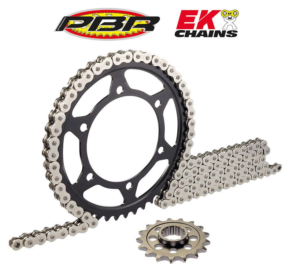 Kit catena MT 03, YZF R3 320 ('15/'19) Z=14/43 PBR YAMAHA MT 03 320 EK 2989