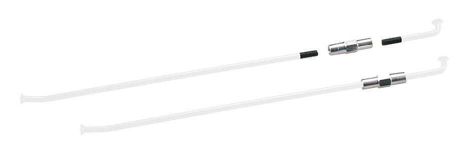 Raggio + tensore lato corona L.165+34,5x4 mm bianco Morad SPO 012