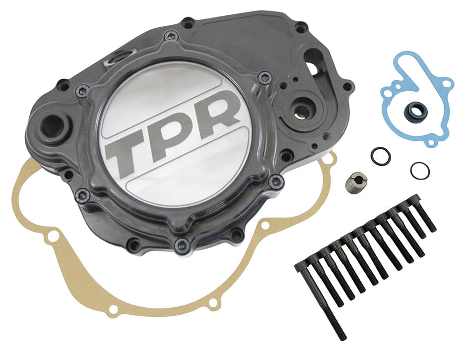 Carter frizione nero trasparente Am6 CNC TPR Factory APRILIA BETA CPI 99CFAMT10N