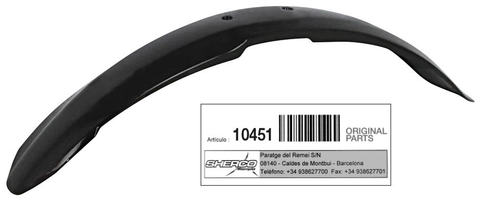 Parafango ant. nero Sherco 2T ('23/'24) 310222