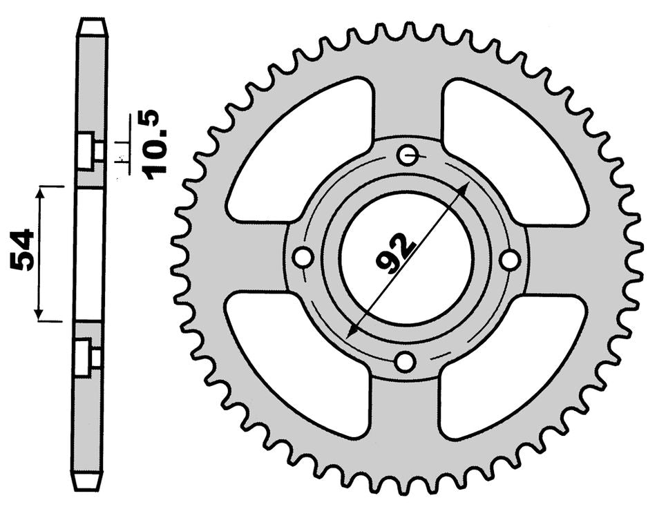 Corona catena 428 Z=46 T4Tune 611746