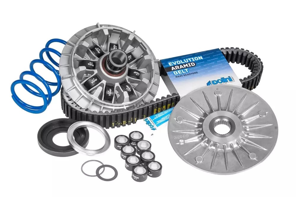 KIT VARIATORE HI-SPEED POLINI 241.701.1 EVO CON CINGHIA YAMAHA T-MAX 530 560 CC 2012 FINO 2026