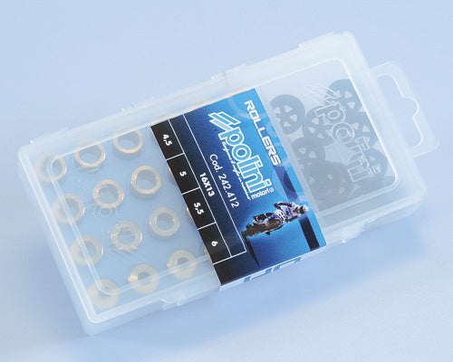 Polini Kit Rulli 16x13 Gr. 6,5-7-8-9 - codice 242.414
