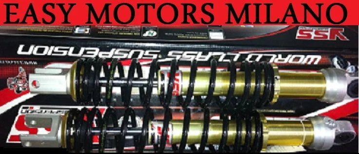 COPPIA AMMORTIZZATORI YSS A GAS RINFORZATI HONDA SILVERWING 400CC 2006-2016 600CC 2001-2010  (RIF.YSS: TE302-420T-02AL-38)