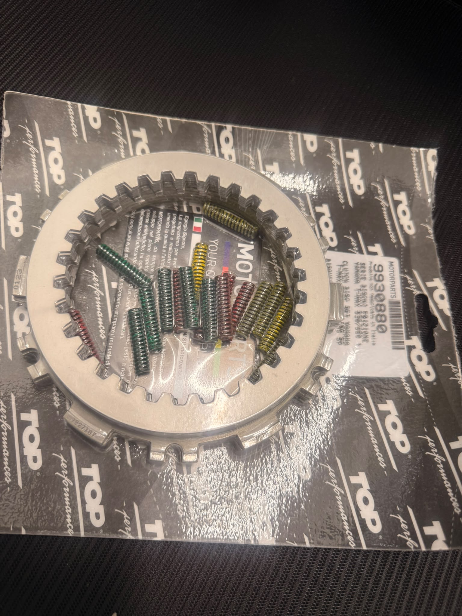 KIT DISCHI FRIZIONE YAMAHA TMAX 530/560 2012-2021 CON GUARNIZIONI TOP 9930880