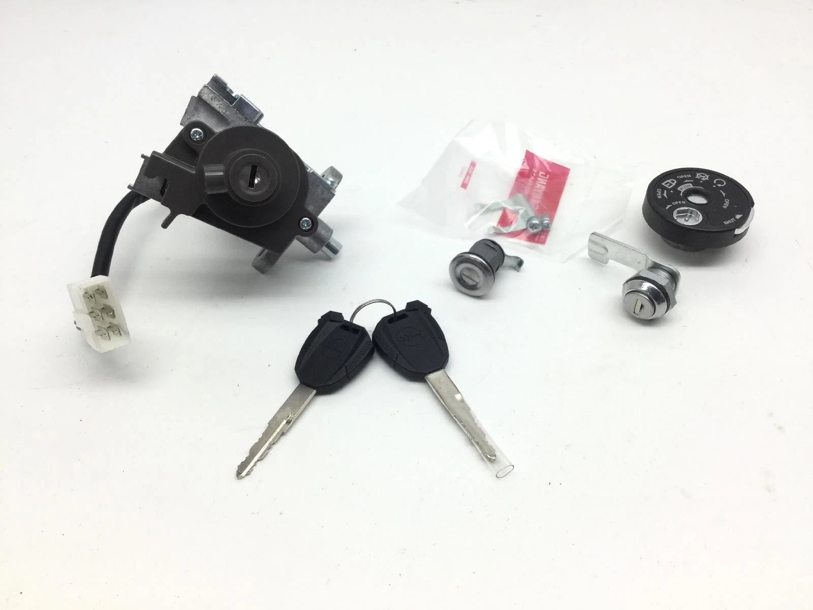 KEY SET 35010-X4E-900 - SYM SYMPHONY 125 KIT BLOCCHETO ACCENSIONE BLOCCASTERZO CHIAVE 2024 XF12W1-IT