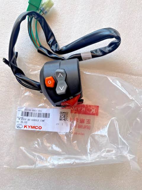 Comandi dx senza dev.luci Kymco DTX 360 125 DTX 360 300 2021-2024 OEM: 3515A-AHG1-E01