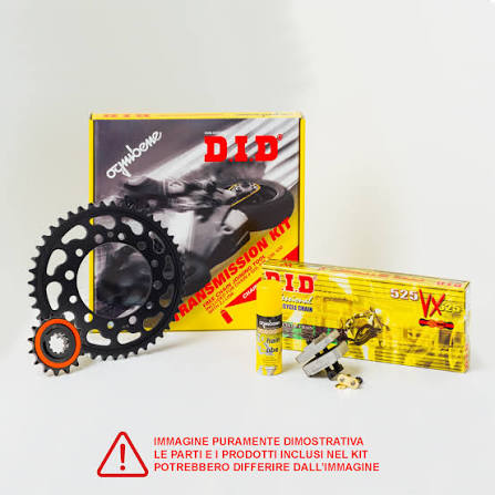 KIT TRASMISSIONE DID TRIUMPH TIGER SPORT 660 660 2021 - 2023 520-VX3 376397000 Rapportatura Originale