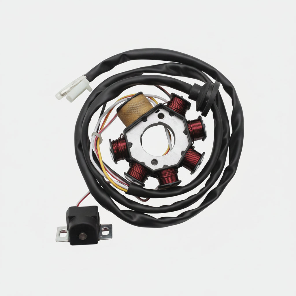 Statore Motore Minarelli Verticale 50 2Tmbk Booster Spirit 96-0090-94 Yamaha 4SB855600000. 3ES855600100