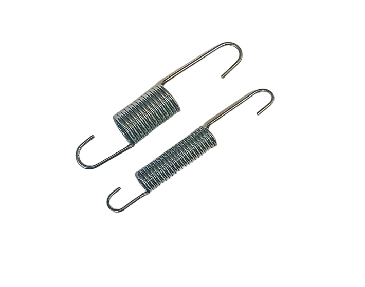 Buzzetti 4780 coppia molle Molla a trazione con filo diam. 2 mm x L 93 mm per cavalletto scooter Aprilia Piaggio