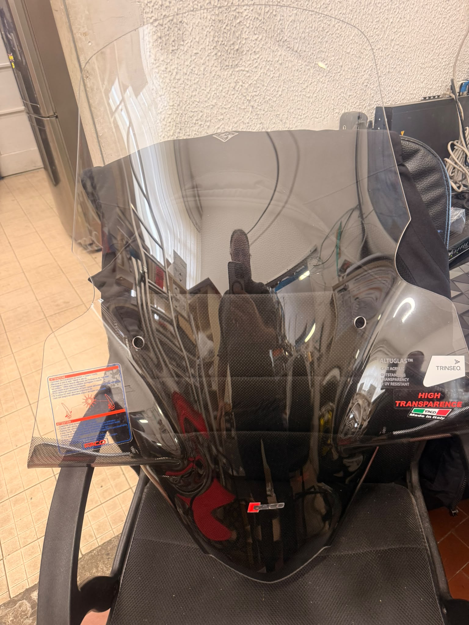 PARABREZZA PARAVENTO FACO-23336 YAMAHA X-Max 125 e 250 (2014-2017) e X-Max 400 (2013-2016)