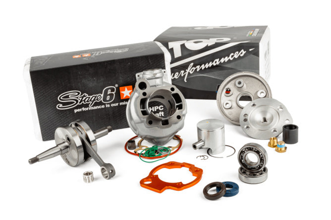 Kit motore Top Performances 87cc cilindro ghisa + albero motore corsa 45mm Minarelli AM6