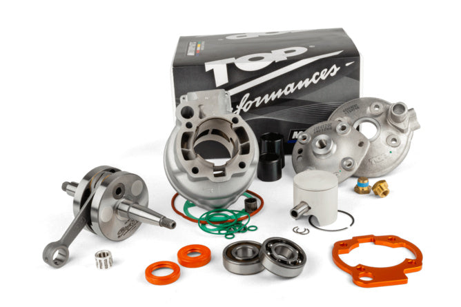 Kit motore Top Performances 88cc cilindro alu + albero motore corsa 45mm Minarelli AM6
