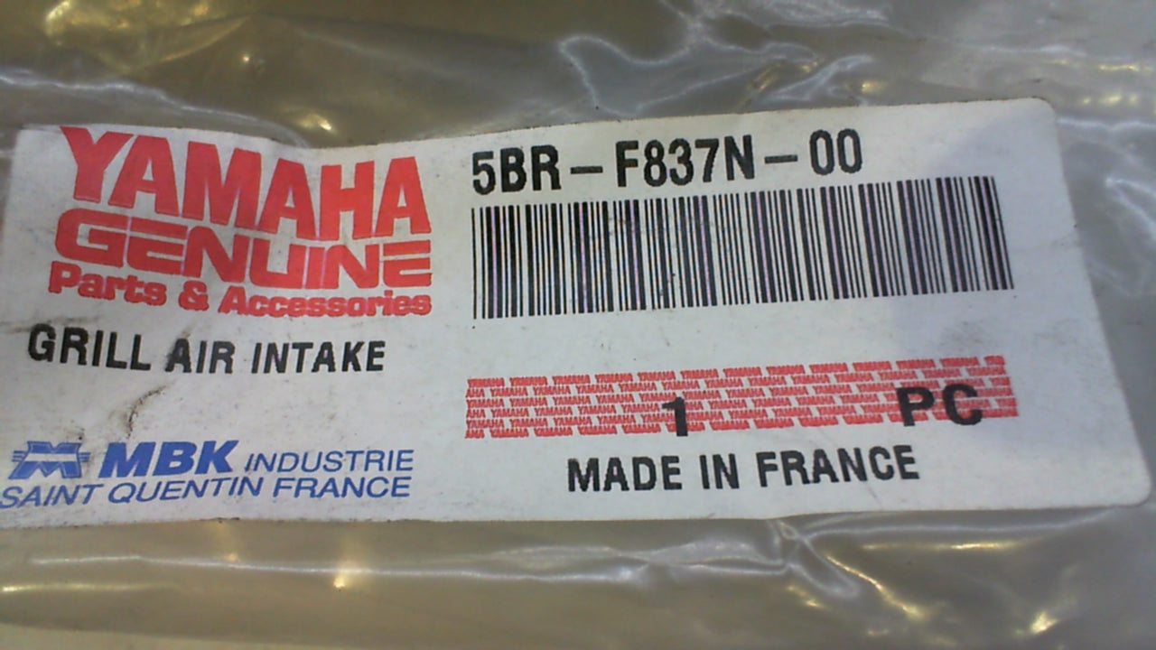 Griglia entrata aria 1 MBK YAMAHA NITRO 50 / 100 CC AEROX 50 1997-2012 5BR-F837N-00