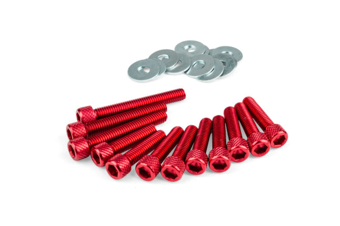 Viti coperchio variatore STR8 Minarelli rosso