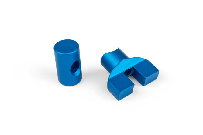 Set registro cavo freno STR8 M6 alluminio blu