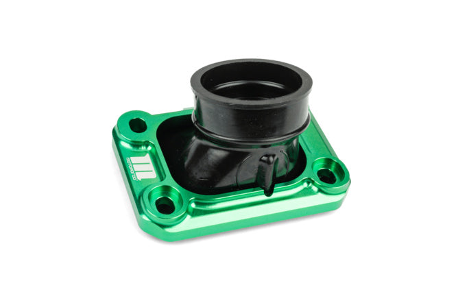 Collettore aspirazione con piastra Motoforce Racing AM6 / Derbi Verde