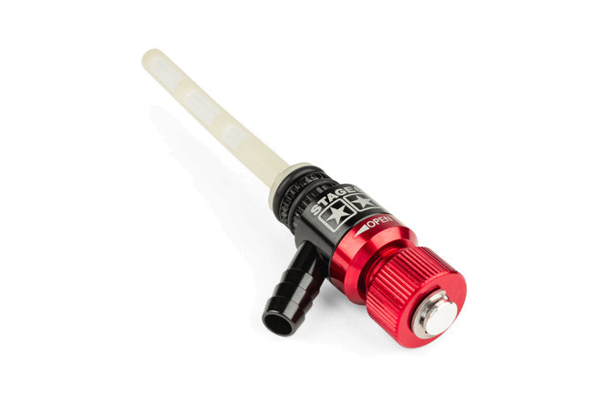 Rubinetto benzina d.15mm Stage6 Rosso