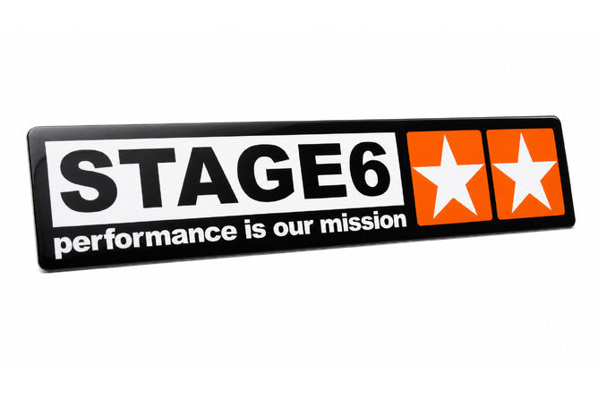 Adesivo Stage6 120x30mm nero
