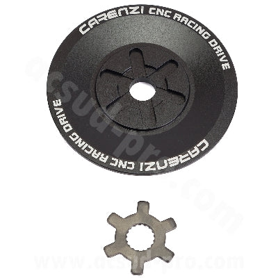 SEMIPULEGGIA FISSA VARIATORE CNC CARENZI MBK BOOSTER / AEROX / APRILIA 50 SR / MALAGUTI 50 F12 (OEM : 3VLE76110000)